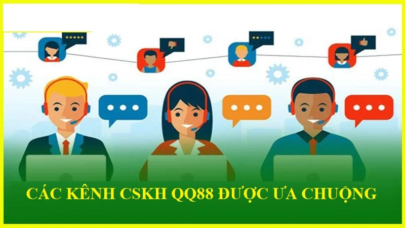 Các kênh hỗ trợ tại đây