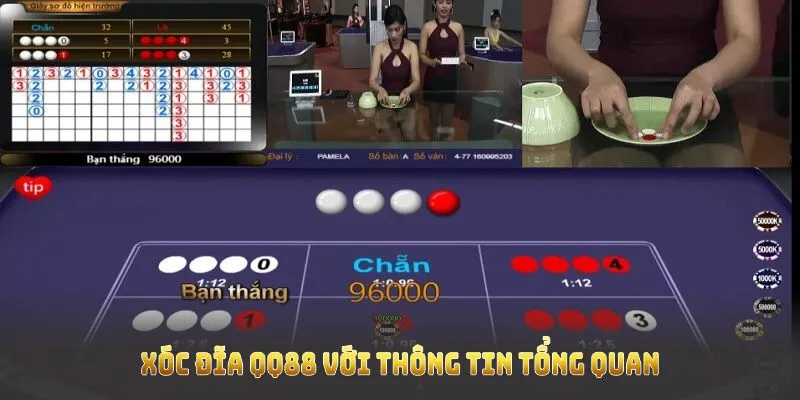 Xóc đĩa QQ88 với thông tin tổng quan cùng nhiều cam kết ưu việt cho hội viên